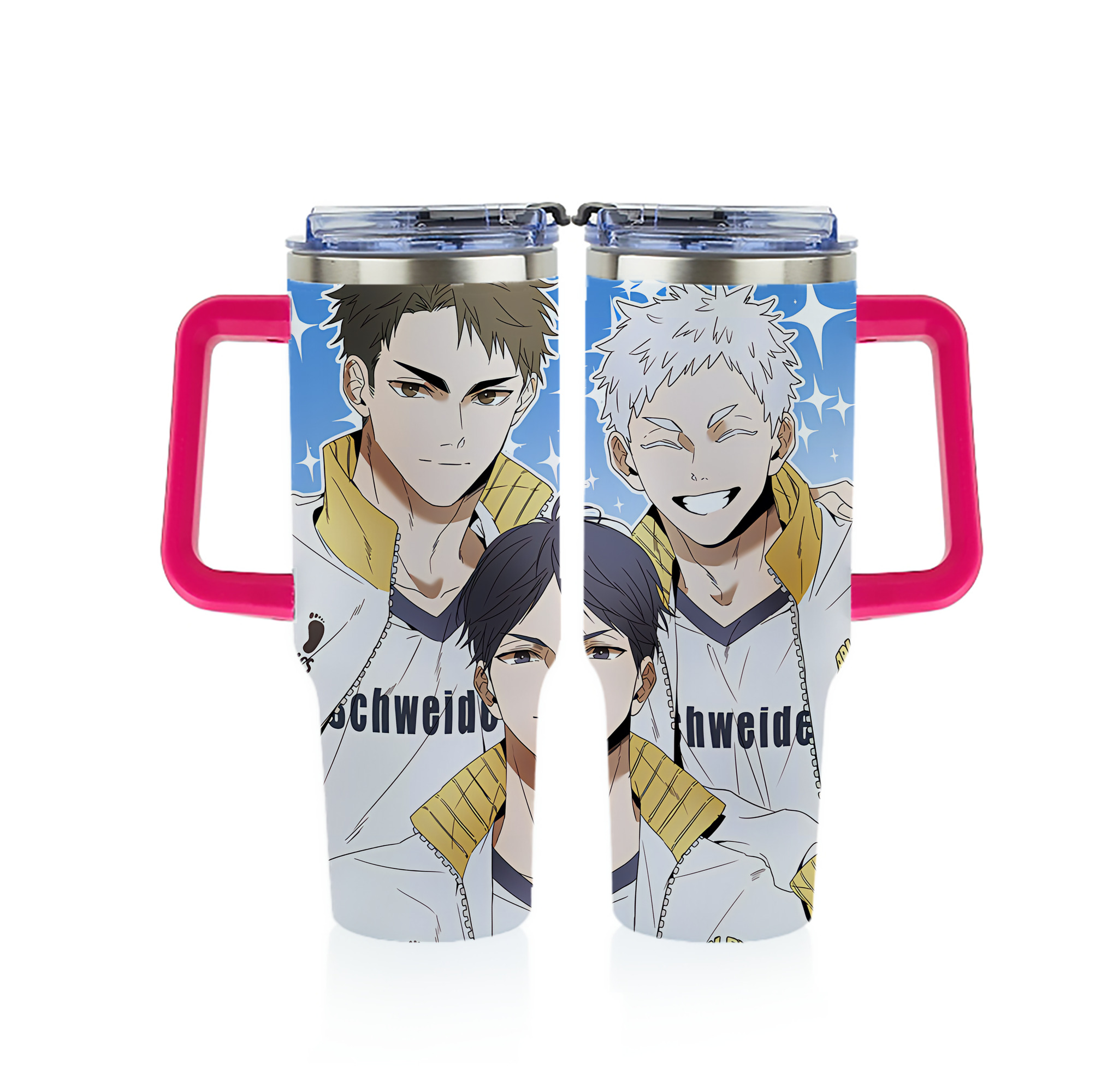（画像用） ハイキュー!! Haikyu!! 1200ｍLフルプリント車用タンブラー